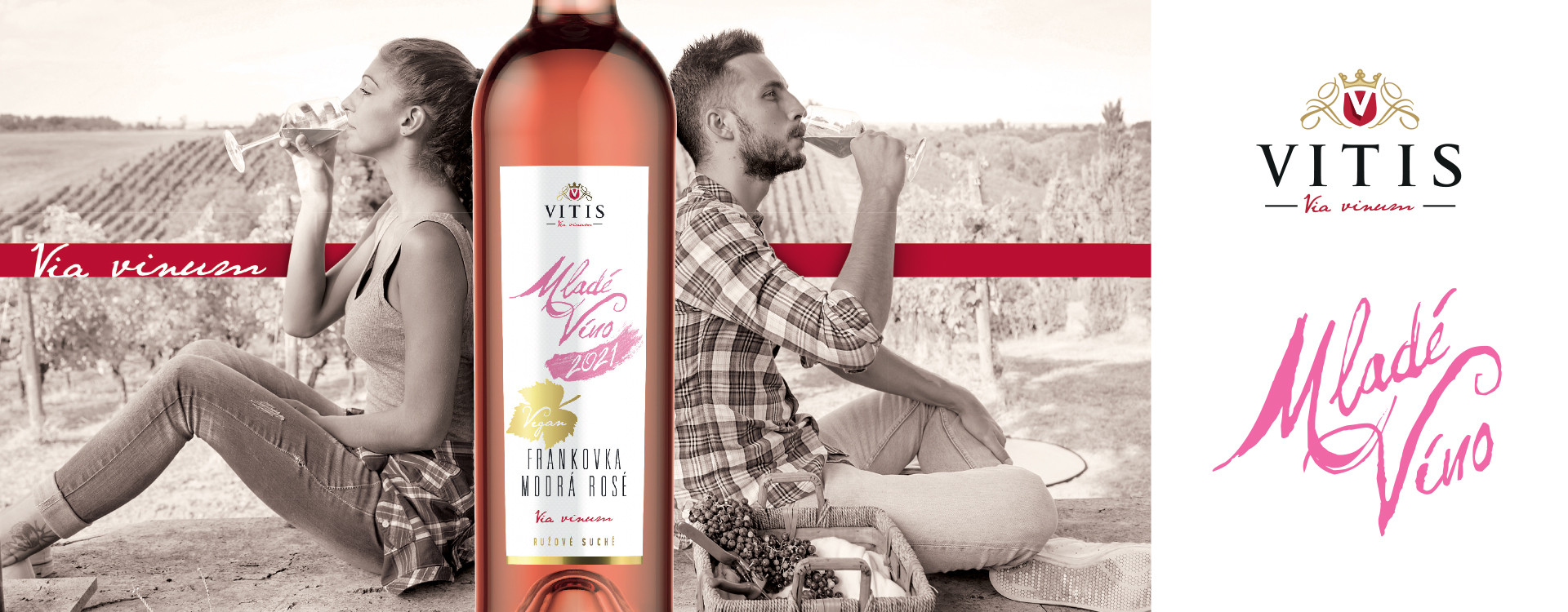 Unikátne vegánske Mladé vína Vitis