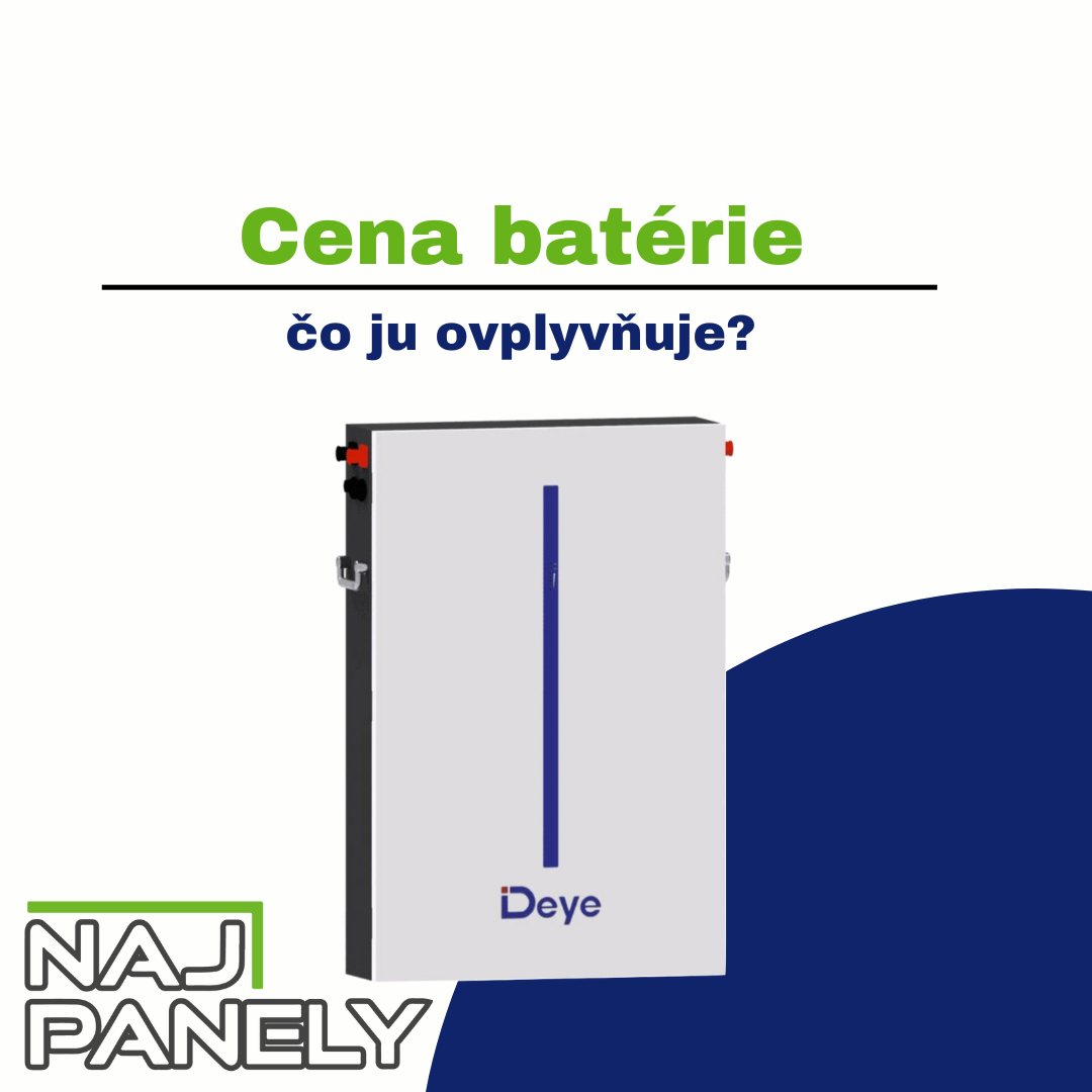 Cena batérie pre fotovoltaiku - čo ju ovplyvňuje?