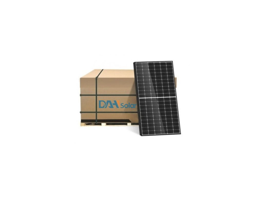 960 paleta 36ks fotovoltaicky solarni panel dah solar n type 585wp cerny ram
