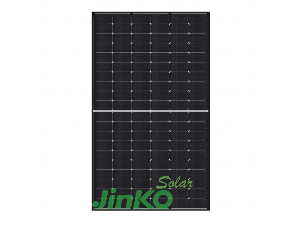100 fotovoltaicky solarni panel jinko solar tiger neo n type 60hl4 470wp cerny ram zaruka 30 let na vykon