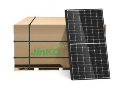 2724 1 paleta 37ks fotovoltaicky solarni panel jinko solar tiger neo n type 60hl4 490wp cerny ram zaruka 30 let na vykon