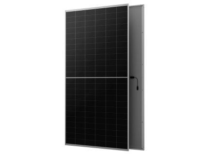 3078 fotovoltaicky solarni panel aiko 610wp stribrny ram kratky kabel