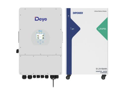 3087 set deye 12 kw baterie 15 kwh dipower