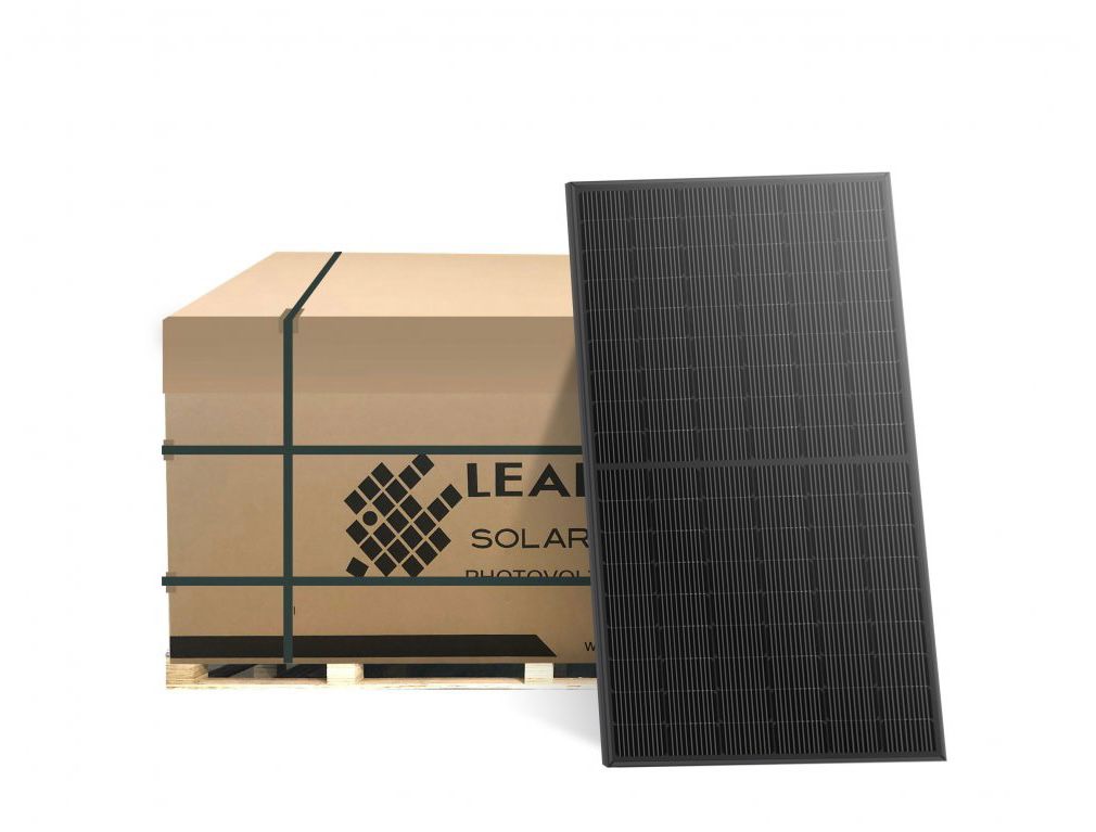 LEAPTON SOLAR PALETA 36ks, Fotovoltaický solárny panel LEAPTON N-Type 470Wp, Full Black
