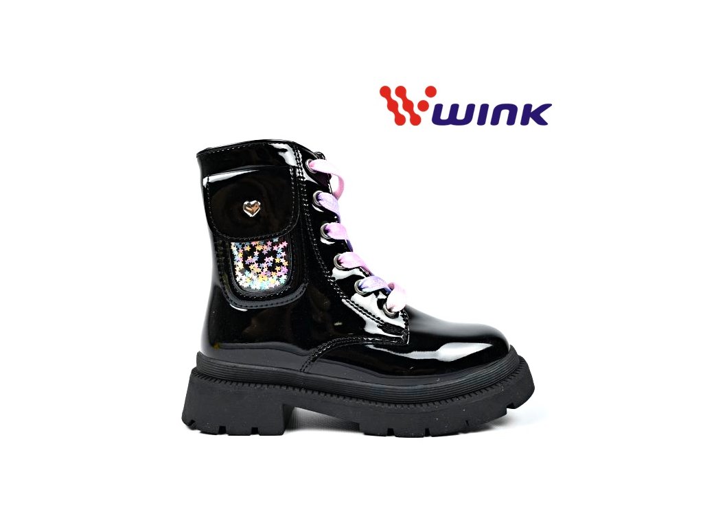Detská zimná obuv Wink 52117-2 Black