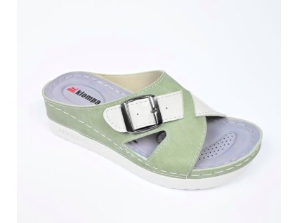 Dámske šľapky Dr.Klompa-002 Green