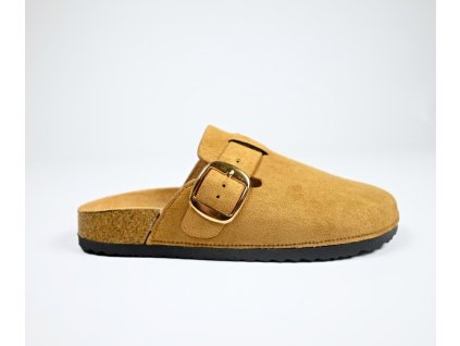 Dámske šľapky Comer SAR75 Camel