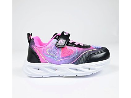 Detské tenisky WINK 61029-5 Black/Fuxia