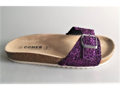 Dámske šľapky Comer - purple-2