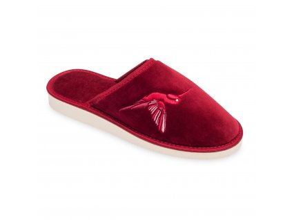 Dámske papuče Natural Style NS038 - Bordové