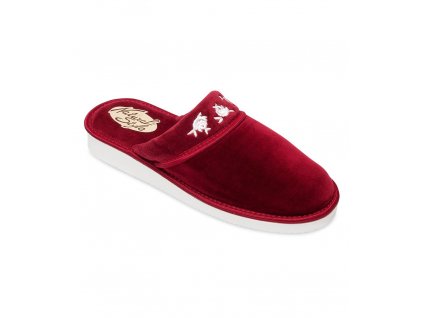 Dámske papuče Natural Style NS059 - bordová