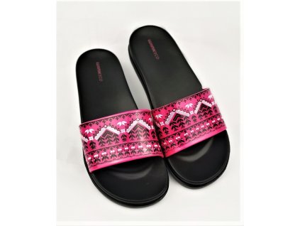 Dámske šľapky Wink 1127 - fuxia