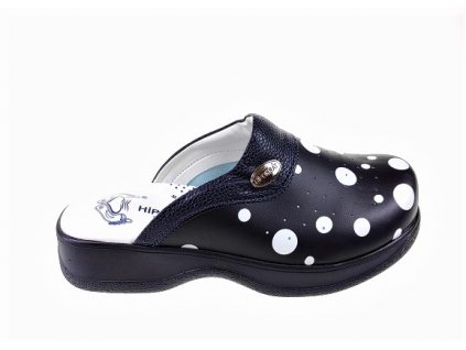 Dámska obuv Hipokrat Medical-black-dots