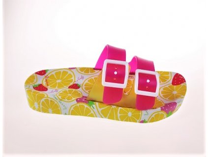 Detské šľapky Gezer - lemon