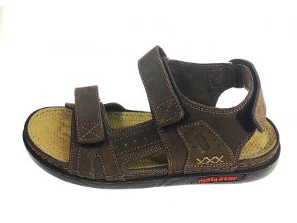 Pánske sandále Mat Star 001 - Brown