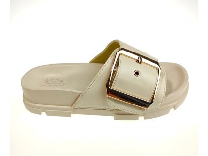 Dámske šľapky Small Swan - beige
