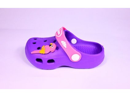 Detské šľapky Gezer - Pink ara