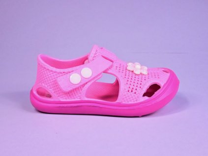 Detské šľapky-sandálky W448 Pink