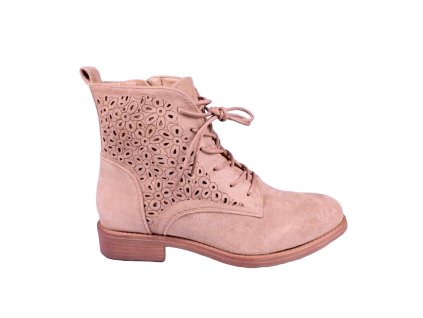 Dámske čižmy Kafeini 153-2 - Khaki