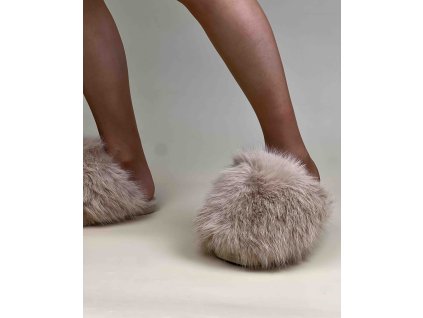 Dámske šľapky Comer YLX2 - Camel