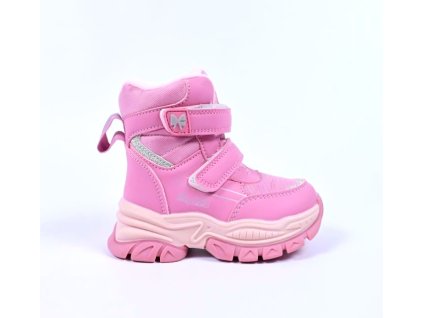 Detská zimná obuv CSCK 390 - Pink