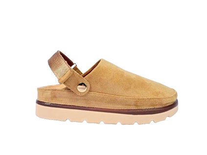 Dámske šľapky Yolera 152-4 Khaki