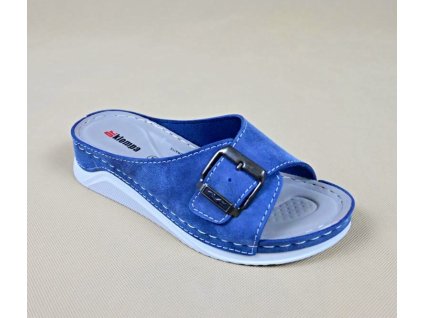 Dámske šľapky Dr.Klompa-047 Navy
