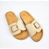 Dámske šľapky Comer SAR76 Beige