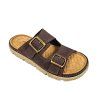 Pánske šľapky Mat Star 689032 Brown