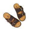 Pánske šľapky Mat Star 689032 Brown