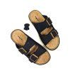 Pánske šľapky Mat Star 689032 Black