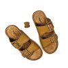 Pánske šľapky Mat Star 689032 Khaki