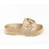 Dámske šľapky Small Swan 618-3 Beige