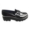 Dámske mokasíny Comer YDF5 - black