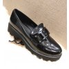 Dámske mokasíny Comer YDF5 - black