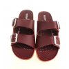Dámske šľapky GEZER-comfort- bordo