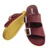 Dámske šľapky GEZER-comfort- bordo