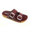 Dámske šľapky GEZER-comfort- bordo