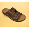 Pánske šľapky GEZER-comfort- Brown