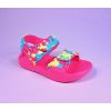 Detské šľapky-sandálky W446 Fuhsia