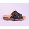 Dámske šľapky Gezer-H93- Brown