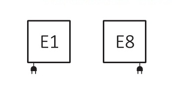 E1,E8