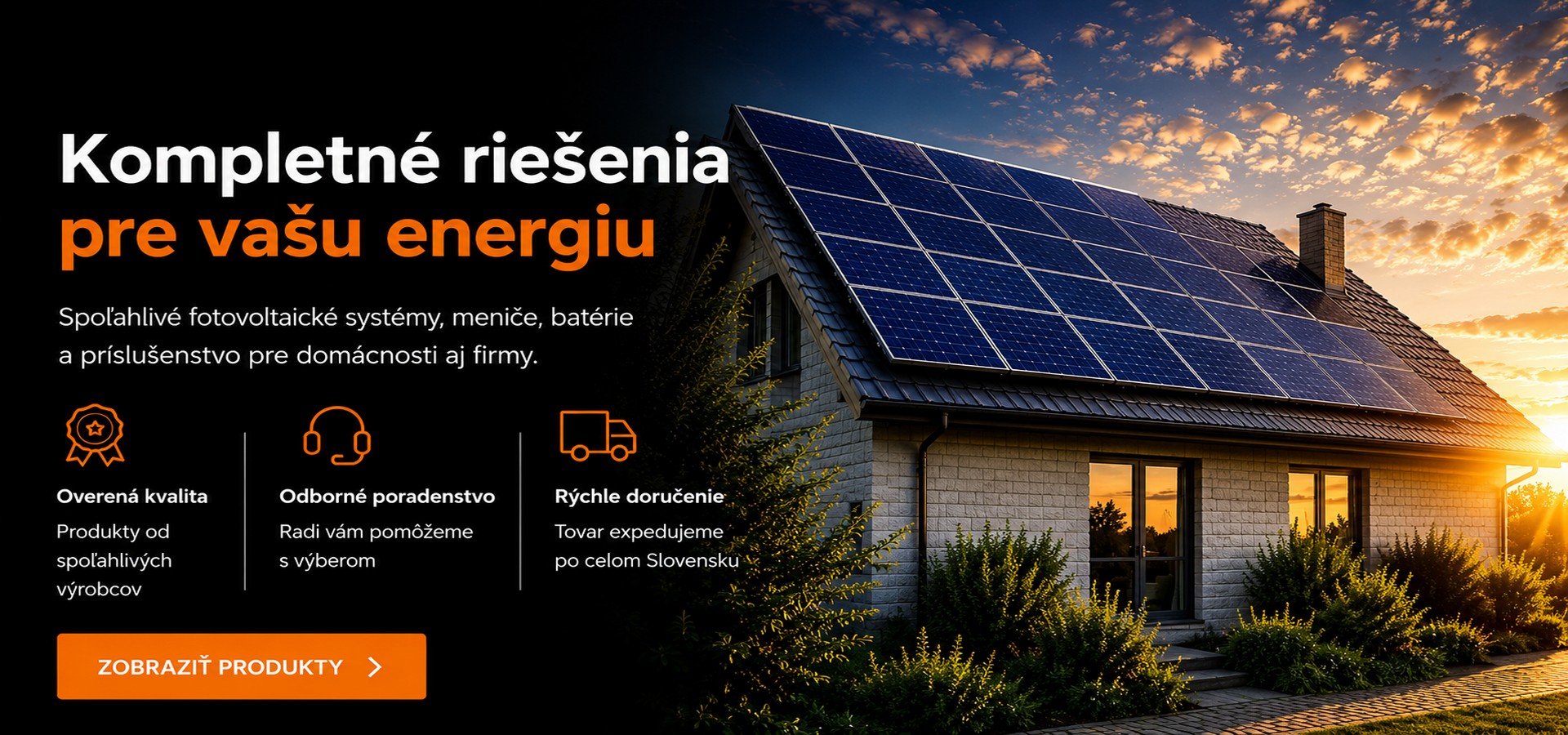 Kompletné riešenia pre vašu energiu