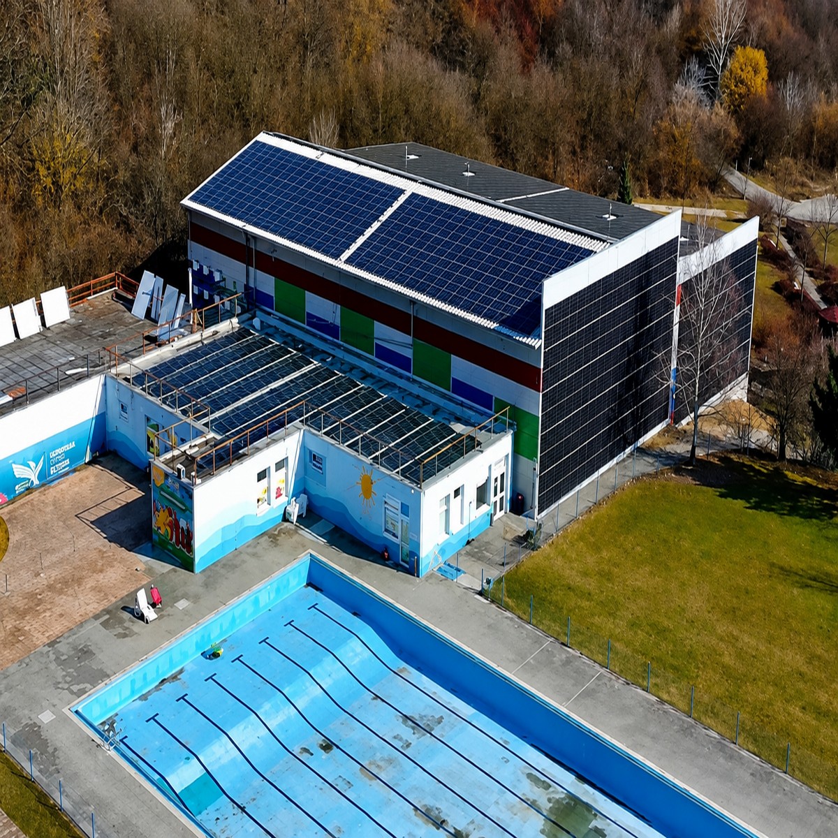 Fotovoltická elektráreň - firemný objekt