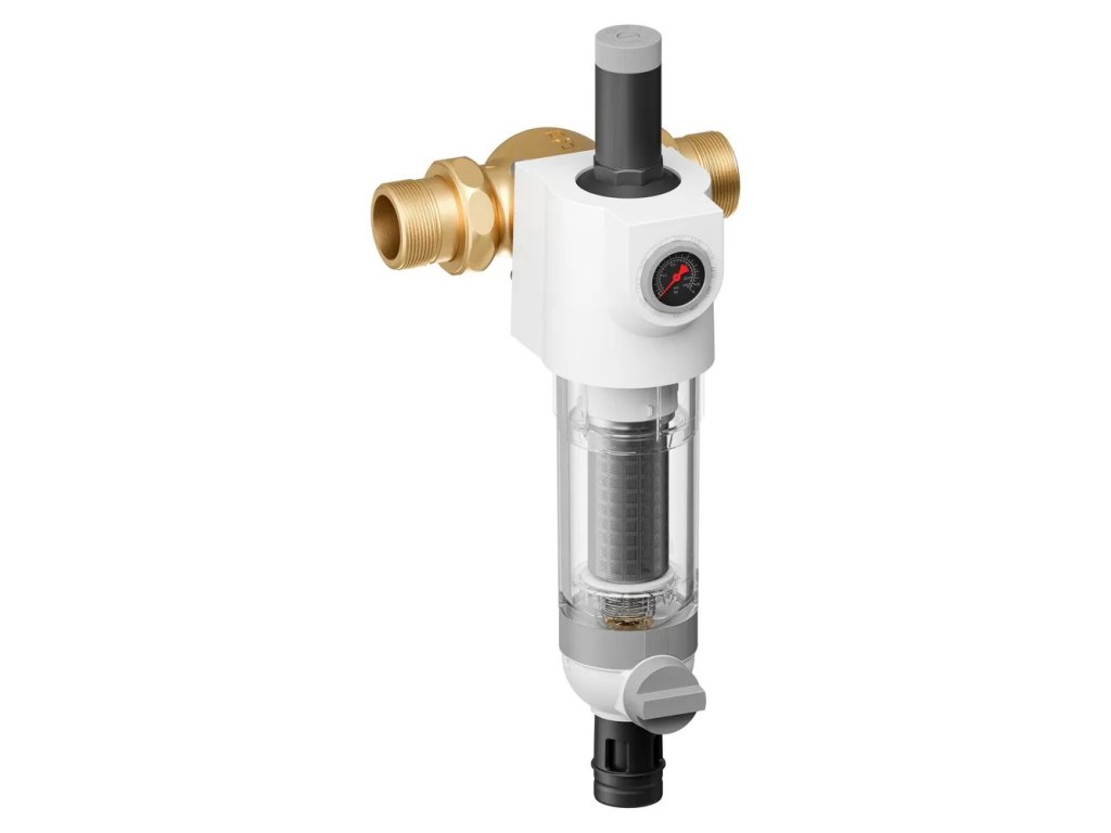 HONEYWELL Resideo FK74CS PrimusPlus filter so spätným preplachom a redukčným ventilom, DN40, FK74CS-11/2LFAA