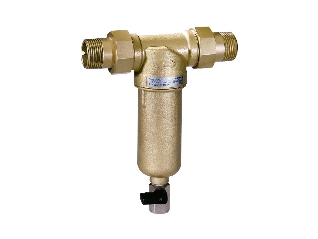 HONEYWELL Resideo splachovací filter na teplú vodu, MiniPlus-FF06, DN15, FF06-1/2AAM