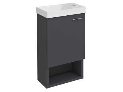 Sapho LATUS XI umývadlová skrinka 30x53x16,5cm, antracitový mat LT711-3434