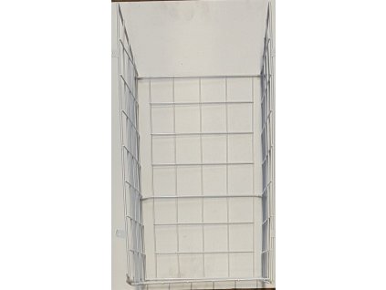 Aqualine Drôtený kôš na prádlo, 430x500x250mm, chróm NDZOJA-60