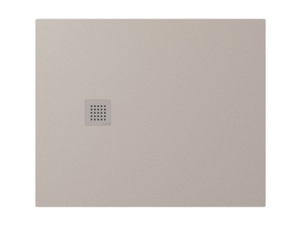 Polysan TRENECA sprchová vanička z liateho mramoru s možnosťou úpravy rozmeru 110x90cm, béžová matná 84314.81