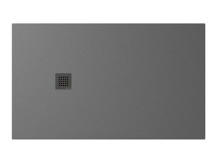 Polysan TRENECA sprchová vanička z liateho mramoru s možnosťou úpravy rozmeru 150x90cm, sivá matná 84310.31